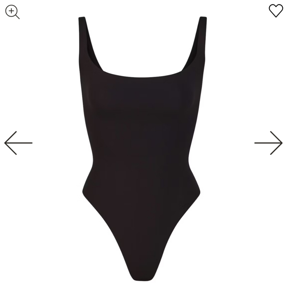NWT SKIMS Fits Everybody Square Neck Bodysuit